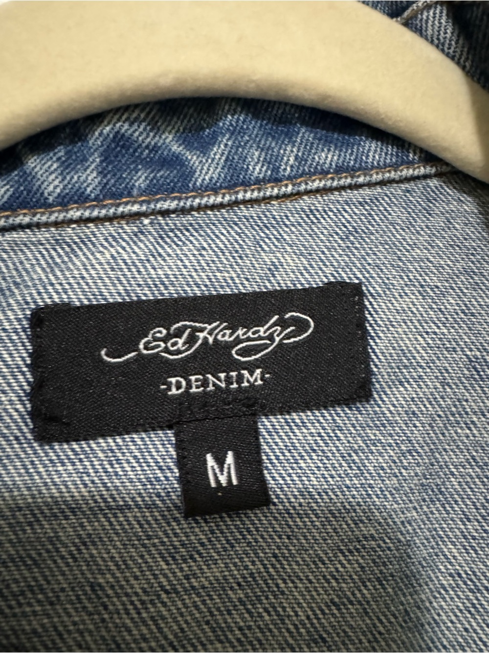 NWT Ed Hardy Denim Jacket - Picture 5 of 8